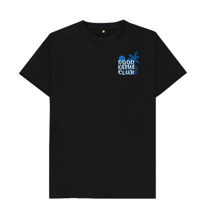 Black The Good Karma Club T-Shirt