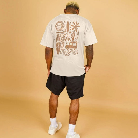 Summer Daze Oversized Men's T-Shirt