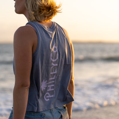 Island Life Cropped Tank