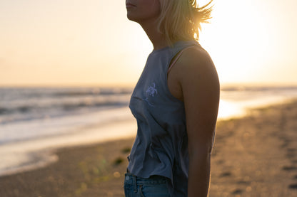 Island Life Cropped Tank