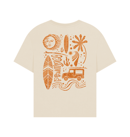 Summer Daze Oversized Women's T-Shirt