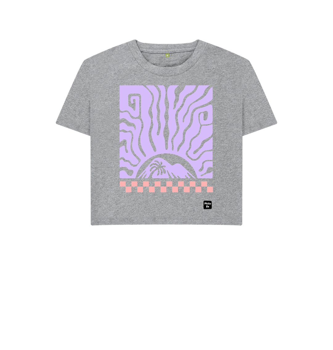 Athletic Grey Roots Boxy T-Shirt