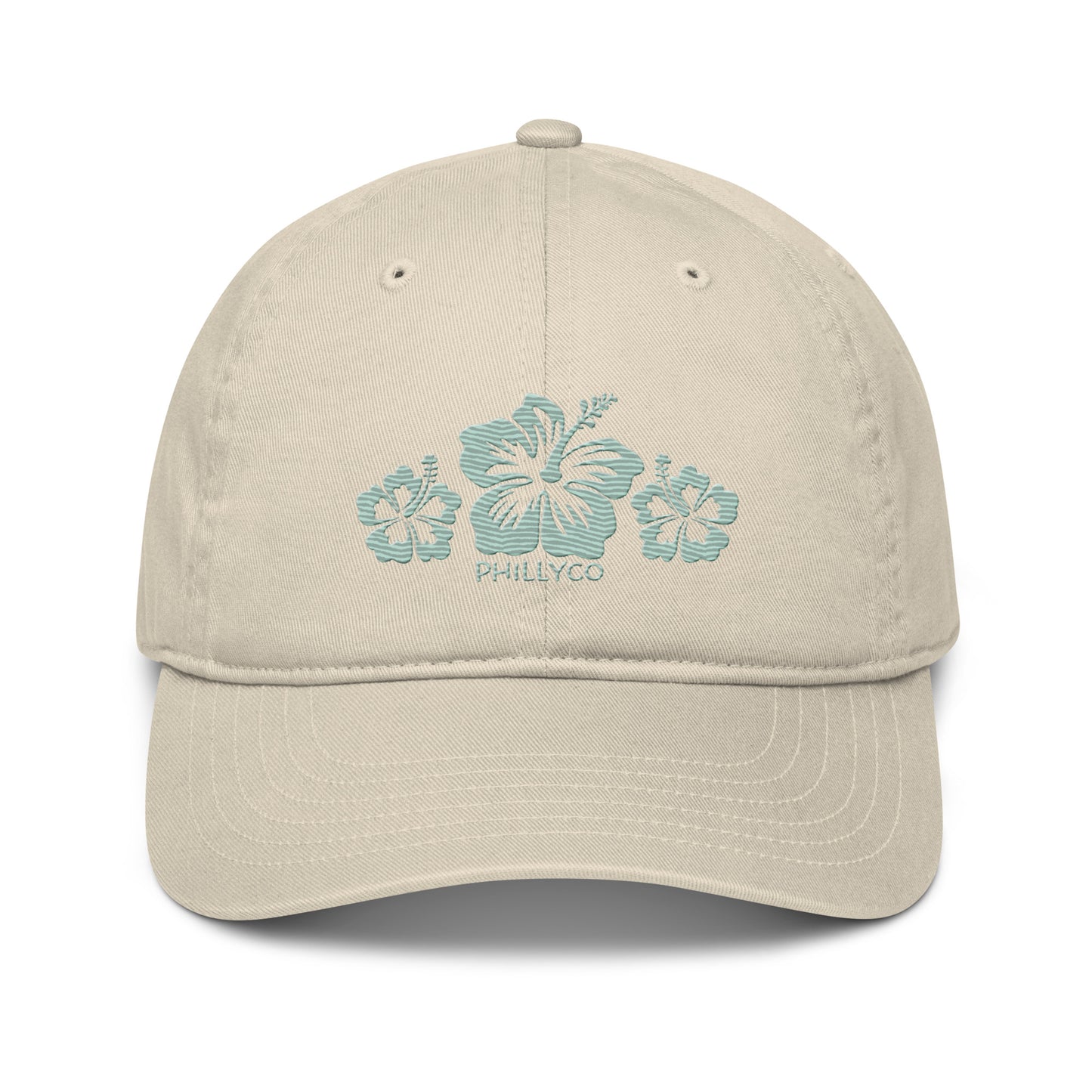 Organic Hibiscus Dad Hat