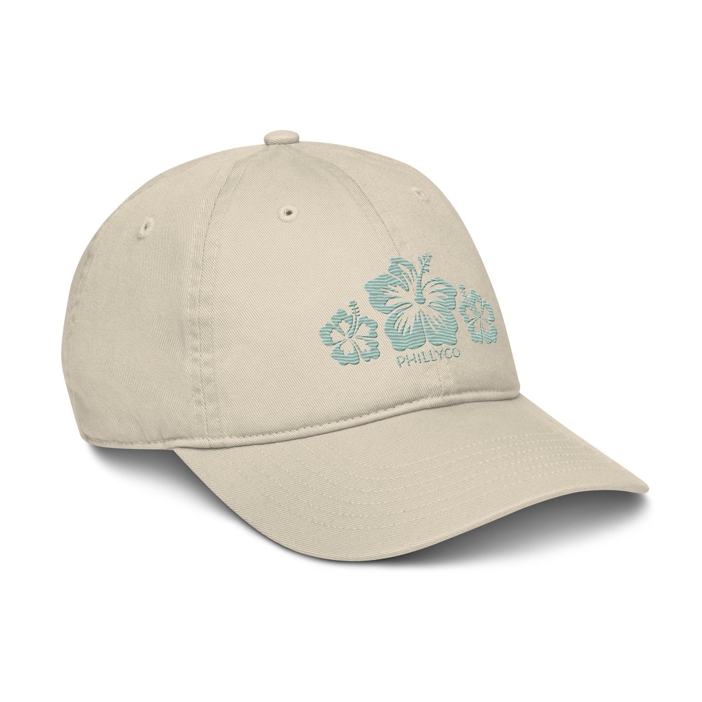 Organic Hibiscus Dad Hat