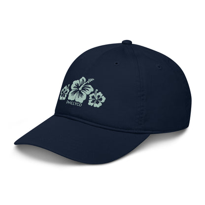 Organic Hibiscus Dad Hat